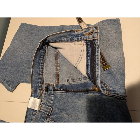 Lands End Jeans Women's Blue Light Wash High Rise Mom Jeans Size 4 - Picture 12 of 12